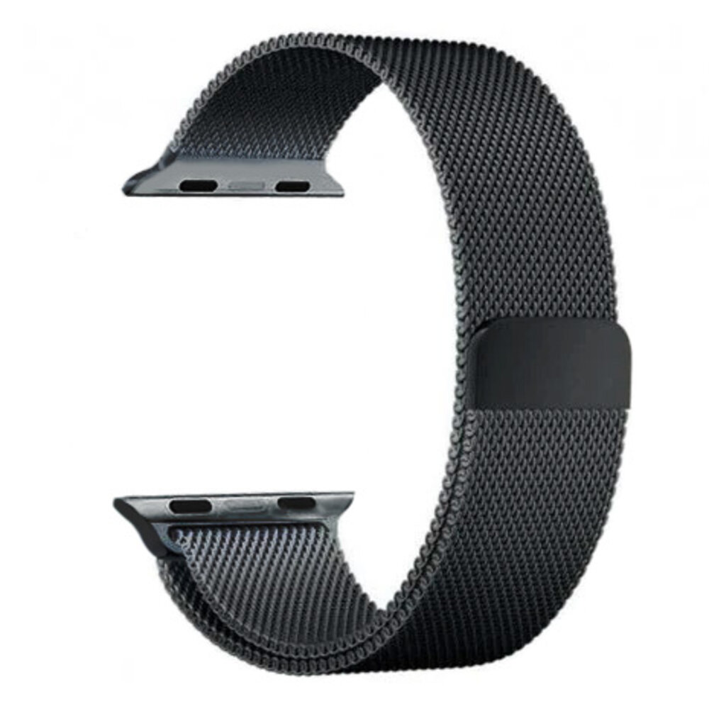 Strap-it Strap-it Bracelet Milanais Apple Watch (noir) Strap-it Strap-it Bracelet Milanais Apple Watch (noir)