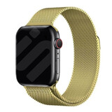 Strap-it Bracelet Milanais Apple Watch (or)