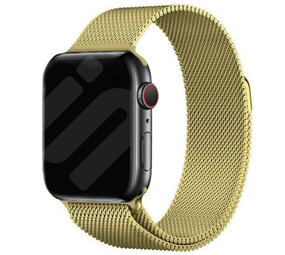 Strap-it Bracelet Milanais Apple Watch (or)