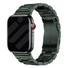 Strap-it Strap-it Bracelet acier Apple Watch (vert foncé)