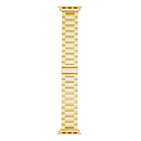 Strap-it Strap-it Bracelet acier Apple Watch (or)