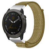 Strap-it Bracelet nylon Garmin Fenix 7 (vert olive)
