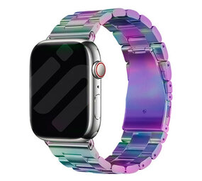 Strap-it Bracelet acier Apple Watch (arc-en-ciel)