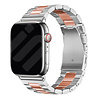 Strap-it Strap-it Bracelet acier Apple Watch (argent/or rose) Strap-it Strap-it Bracelet acier Apple Watch (argent/or rose)