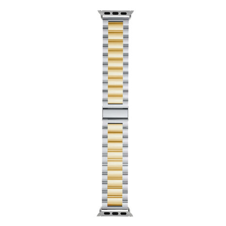 Strap-it Strap-it Bracelet acier Apple Watch (argent/or)