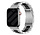 Strap-it Bracelet acier Apple Watch (argent/noir)