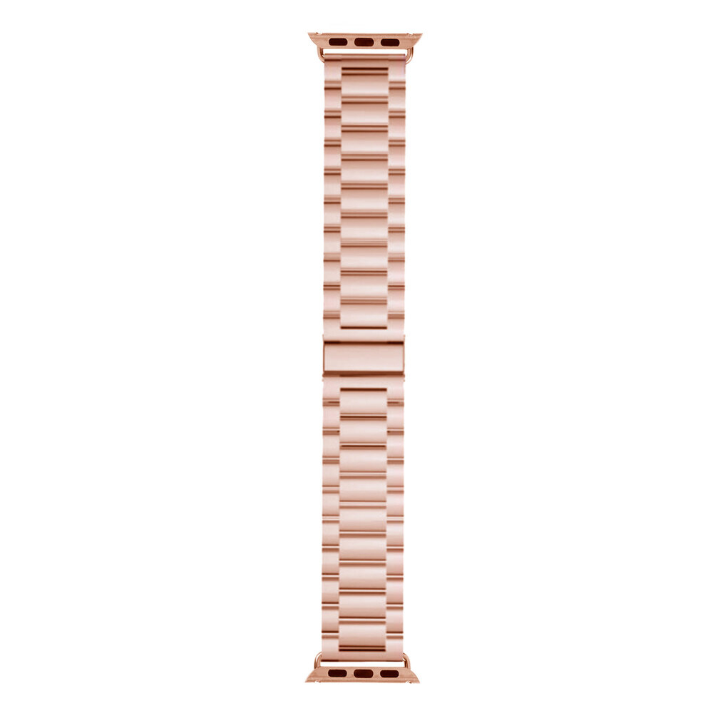 Strap-it Strap-it Bracelet acier Apple Watch (or rose)