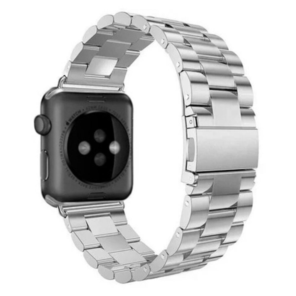 Strap-it Strap-it Bracelet acier Apple Watch (argent)