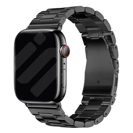 Strap-it Strap-it Bracelet acier Apple Watch (noir)