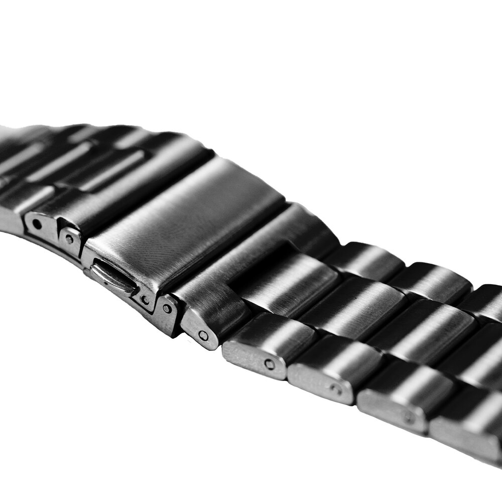 Strap-it Strap-it Bracelet acier Apple Watch (noir)