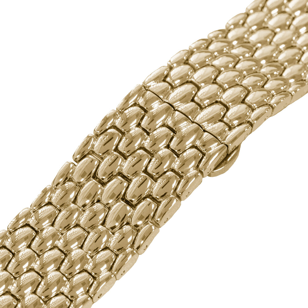 Strap-it Strap-it Bracelet acier dragon Apple Watch (or) Strap-it Strap-it Bracelet acier dragon Apple Watch (or)