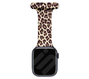 Strap-it Apple Watch bracelet pour infirmière (léopard)