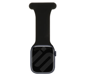 Strap-it Apple Watch bracelet pour infirmière (noir)