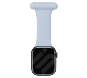 Strap-it Apple Watch bracelet pour infirmière (bleu clair)