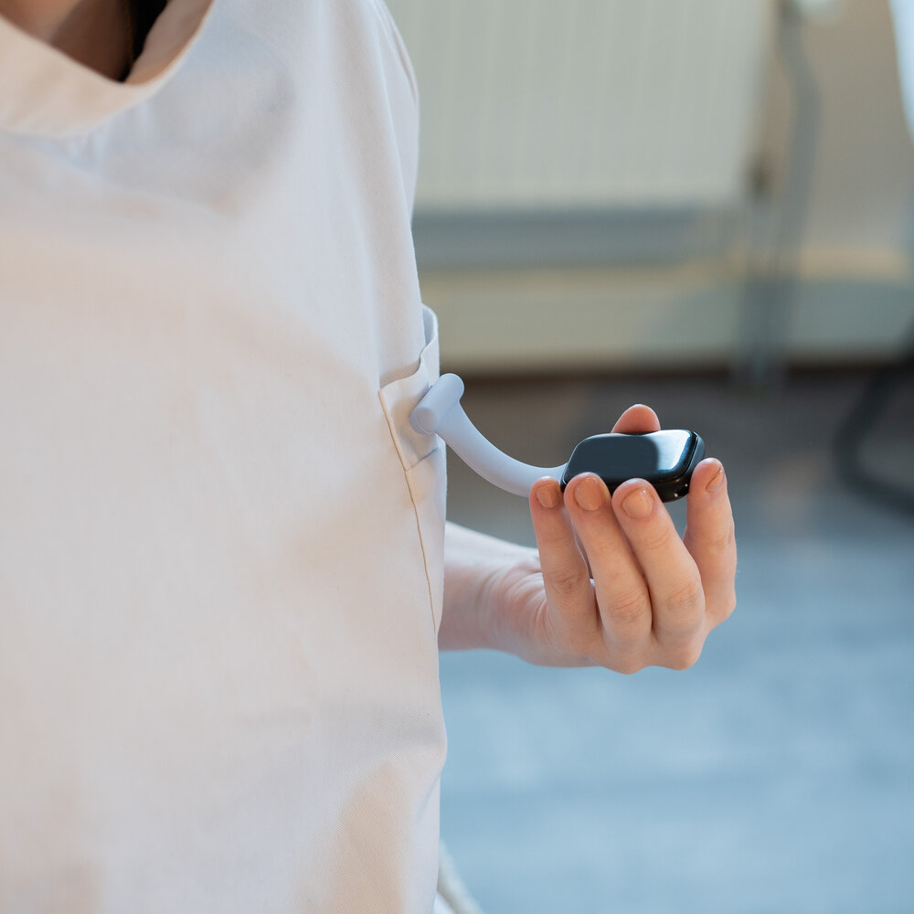 Strap-it Strap-it Apple Watch bracelet pour infirmière (bleu clair)