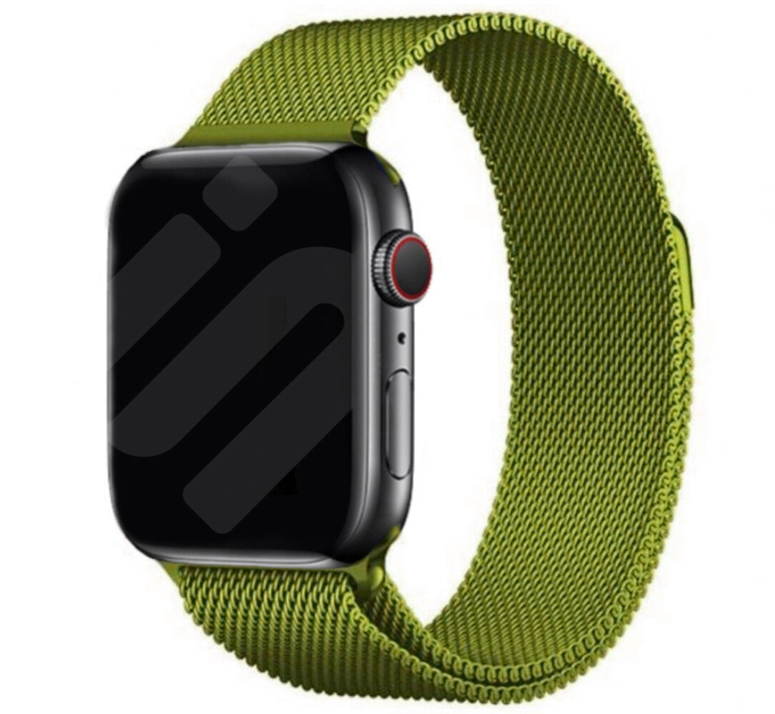 Strap-it Strap-it Bracelet Milanais Apple Watch (vert clair)