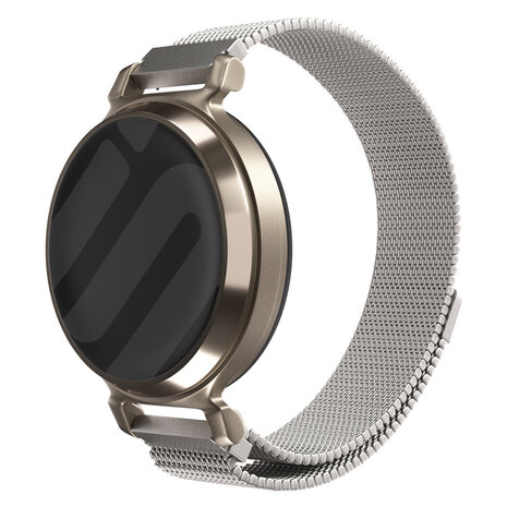 Strap-it Strap-it Bracelet Milanais Garmin Lily 2 (lumière stellaire) Strap-it Strap-it Bracelet Milanais Garmin Lily 2 (lumière stellaire)