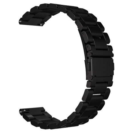 Strap-it Strap-it Bracelet acier Garmin Lily 2 (noir)
