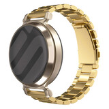 Strap-it Bracelet acier Garmin Lily 2 (or)