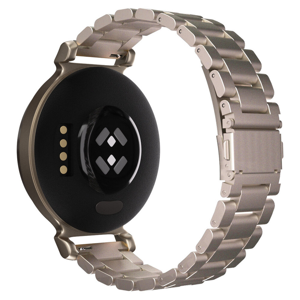 Strap-it Strap-it Bracelet acier Garmin Lily 2 (lumière stellaire)