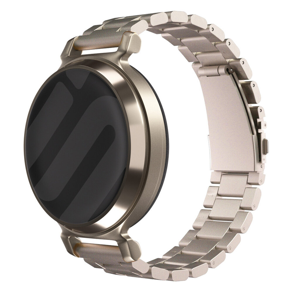 Strap-it Strap-it Bracelet acier Garmin Lily 2 (lumière stellaire)