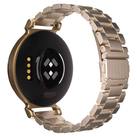 Strap-it Strap-it Bracelet acier Garmin Lily 2 (or champagne) Strap-it Strap-it Bracelet acier Garmin Lily 2 (or champagne)