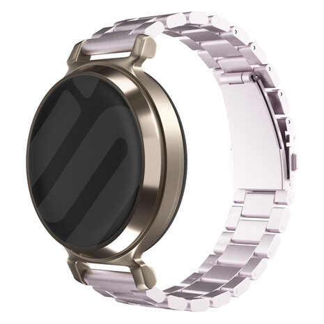 Strap-it Strap-it Bracelet acier Garmin Lily 2 (rose)