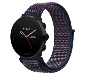 Strap-it Bracelet nylon Polar Vantage M (bleu indigo)