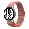 Strap-it Strap-it Bracelet nylon Samsung Galaxy Watch 4 44mm (neon rose) Strap-it Strap-it Bracelet nylon Samsung Galaxy Watch 4 44mm (neon rose)
