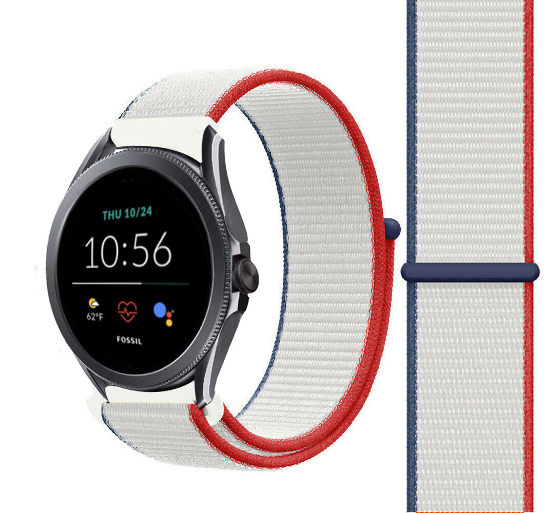 Strap-it Strap-it Bracelet nylon Fossil Gen 5e 44mm (France)