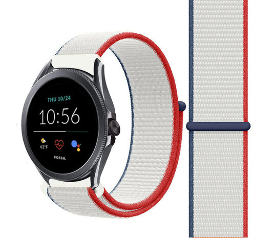 Strap-it Strap-it Bracelet nylon Fossil Gen 5e 44mm (France)