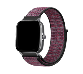 Strap-it Bracelet nylon Amazfit GTS 2 (true berry)