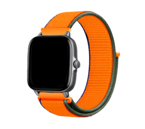 Strap-it Bracelet nylon Amazfit GTS 3 (kumquat)