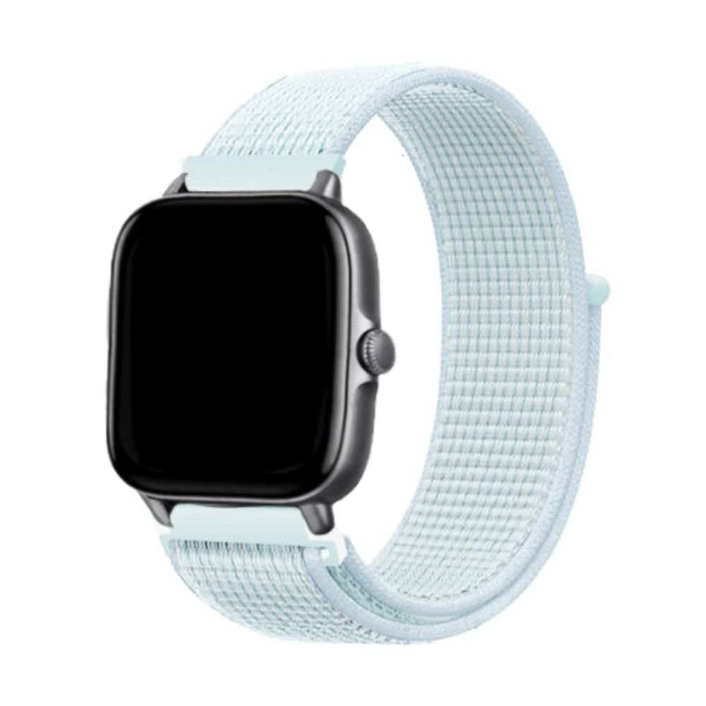 Strap-it Strap-it Bracelet nylon Amazfit GTS 3 (cyan clair) Strap-it Strap-it Bracelet nylon Amazfit GTS 3 (cyan clair)