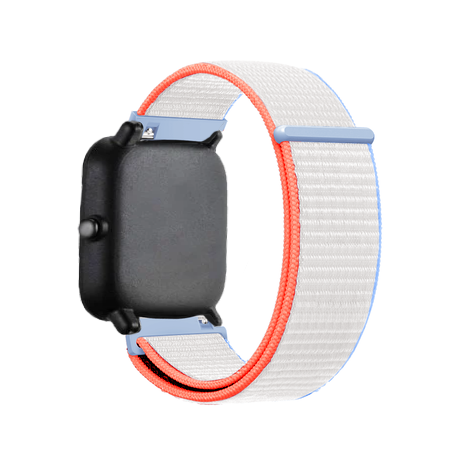 Strap-it Strap-it Bracelet nylon Amazfit GTS 3 (milk white) Strap-it Strap-it Bracelet nylon Amazfit GTS 3 (milk white)
