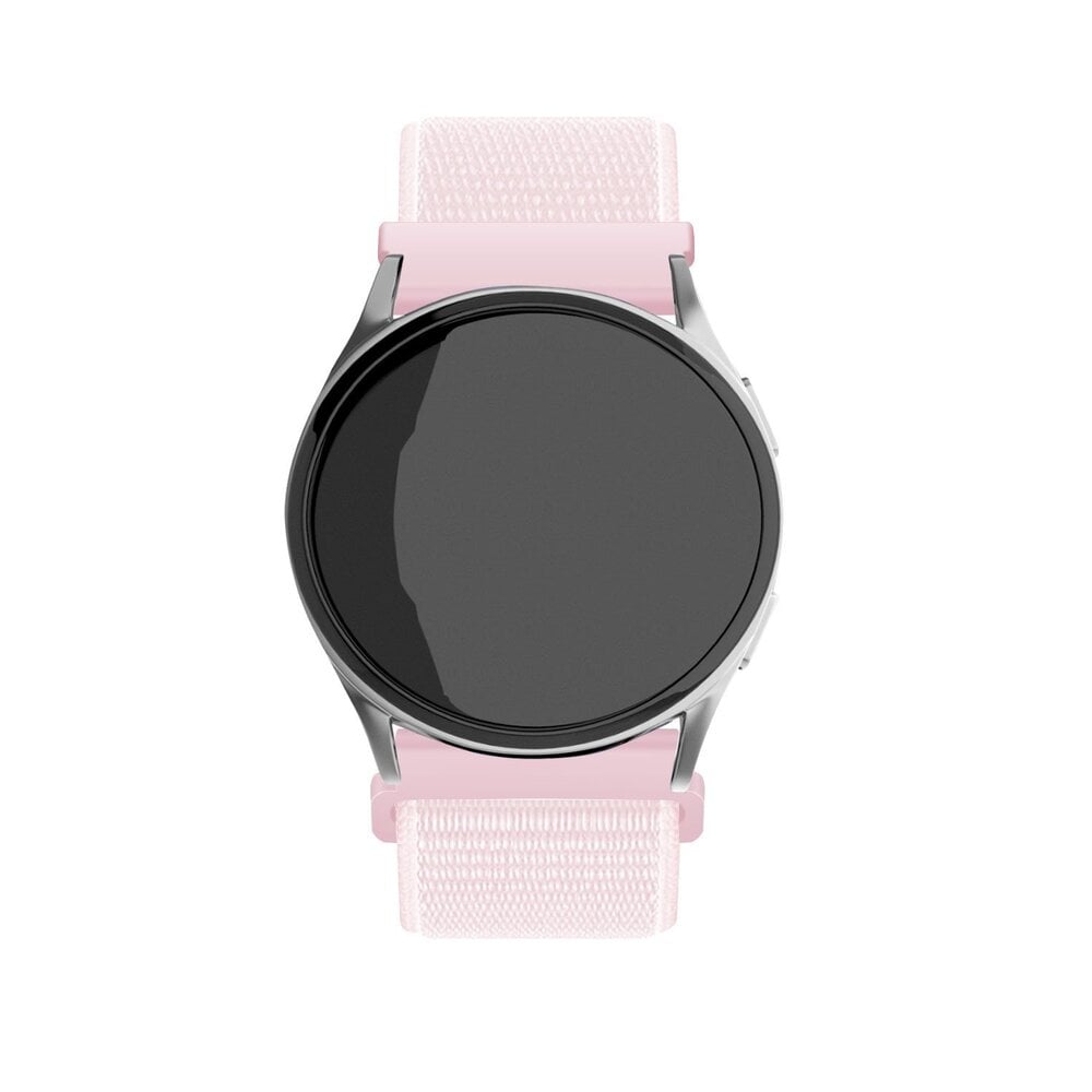 Strap-it Strap-it Bracelet nylon Samsung Galaxy Watch 5 Pro (rose clair)