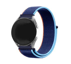 Strap-it Bracelet nylon Huawei Watch GT 3 46mm (marine bleu)