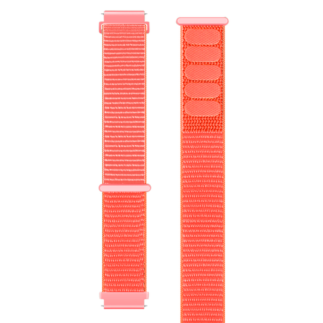 Strap-it Strap-it Bracelet nylon Xiaomi Watch S1 (orange/rouge) Strap-it Strap-it Bracelet nylon Xiaomi Watch S1 (orange/rouge)