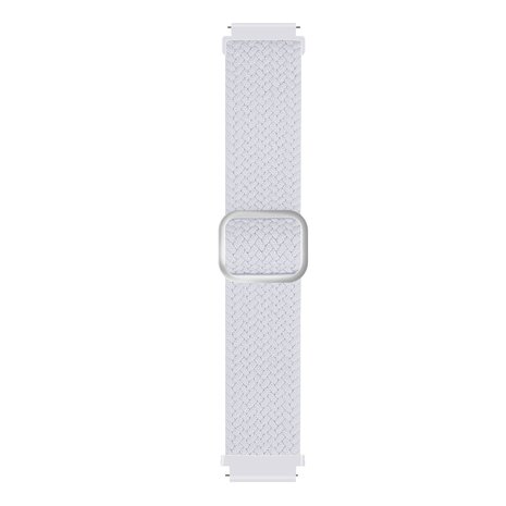 Strap-it Strap-it Bracelet tissée réglable Amazfit GTS 3 (blanc) Strap-it Strap-it Bracelet tissée réglable Amazfit GTS 3 (blanc)