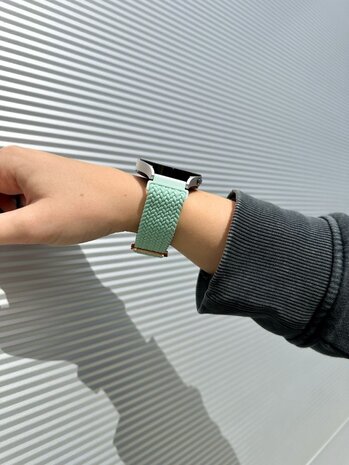 Strap-it Strap-it Bracelet tissée réglable Xiaomi Amazfit GTS (turquoise) Strap-it Strap-it Bracelet tissée réglable Xiaomi Amazfit GTS (turquoise)
