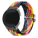 Strap-it Bracelet tissée réglable Huawei Watch GT 3 Pro 43mm (multicolour)