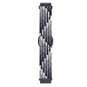 Strap-it Strap-it Bracelet tissée réglable Polar Pacer (noir/blanc) Strap-it Strap-it Bracelet tissée réglable Polar Pacer (noir/blanc)