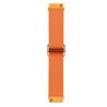 Strap-it Strap-it Bracelet tissée réglable Samsung Galaxy Watch 4 Classic 42mm (orange)