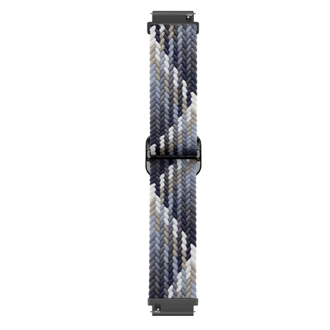 Strap-it Strap-it Bracelet tissée réglable Samsung Galaxy Watch 5 Pro (noir/blanc) Strap-it Strap-it Bracelet tissée réglable Samsung Galaxy Watch 5 Pro (noir/blanc)