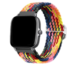 Strap-it Bracelet tissée réglable Xiaomi Amazfit Bip (multicolour)