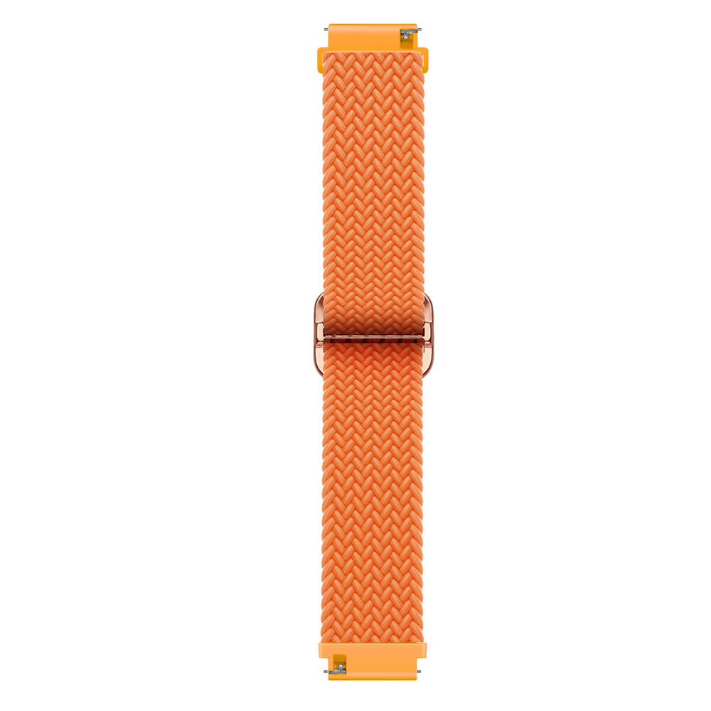 Strap-it Strap-it Bracelet tissée réglable Amazfit GTR 2 (orange)