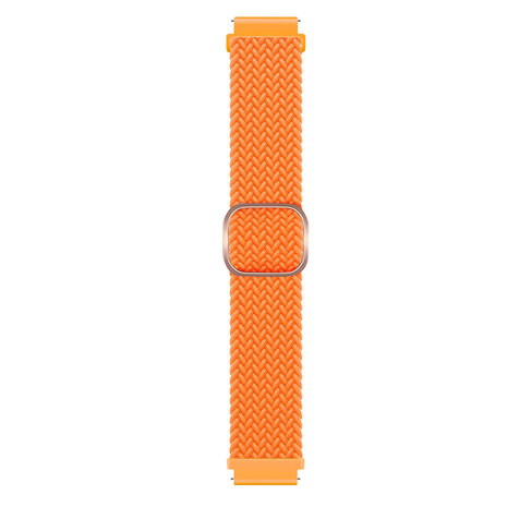 Strap-it Strap-it Bracelet tissée réglable Fossil Gen 6 44mm (orange) Strap-it Strap-it Bracelet tissée réglable Fossil Gen 6 44mm (orange)