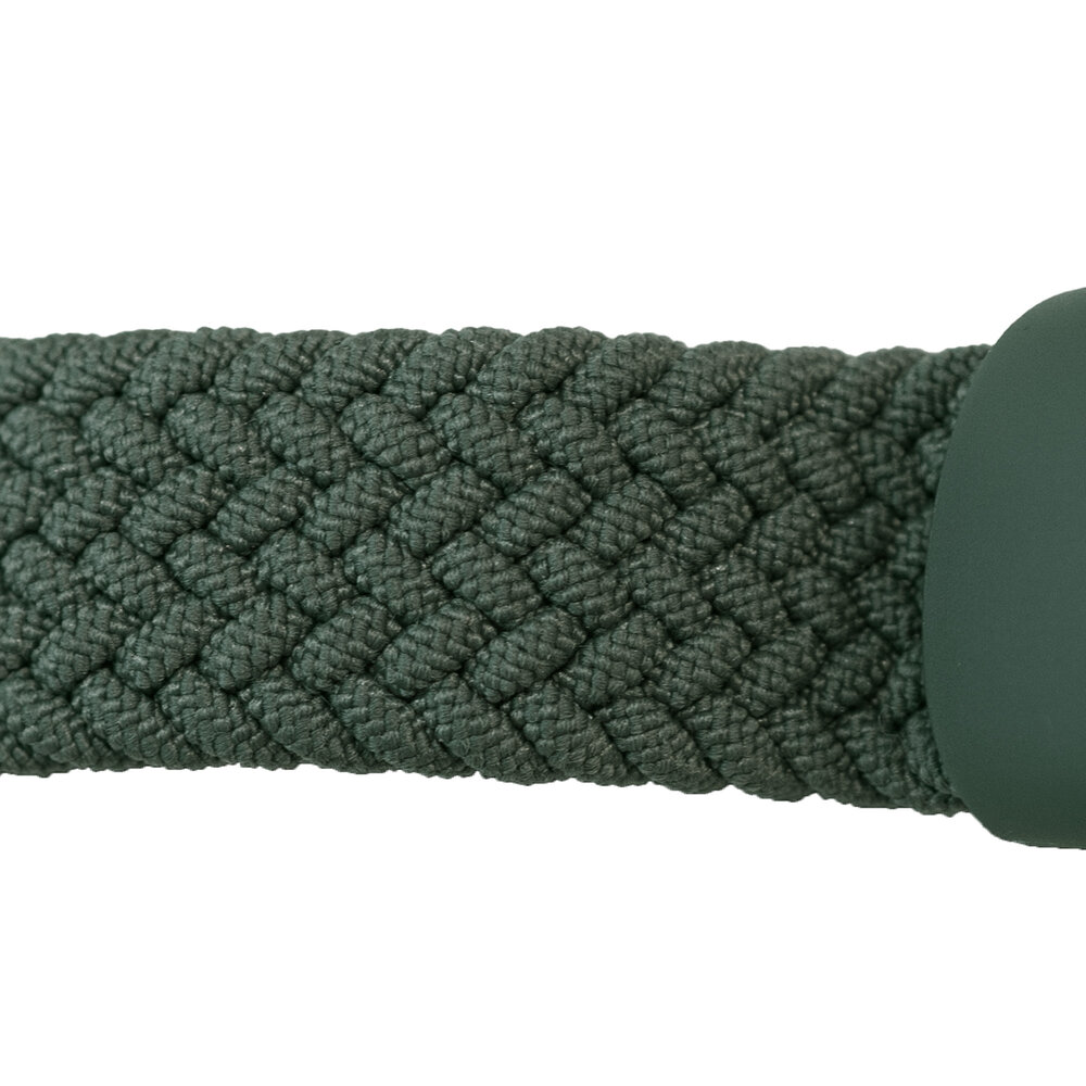 Strap-it Strap-it Bracelet tressé Xiaomi Mi Band 5 (vert)