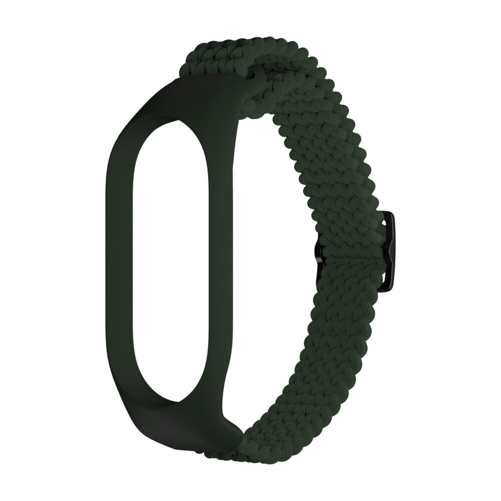 Strap-it Strap-it Bracelet tressé Xiaomi Mi Band 6 (vert) Strap-it Strap-it Bracelet tressé Xiaomi Mi Band 6 (vert)