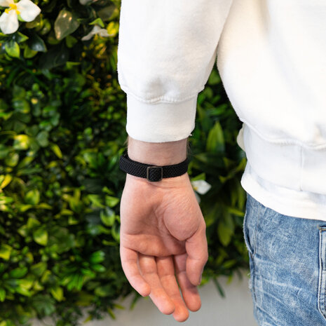 Strap-it Strap-it Bracelet tressé Xiaomi Mi Band 7 (noir) Strap-it Strap-it Bracelet tressé Xiaomi Mi Band 7 (noir)